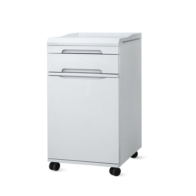 HWS007-4 ABS+Stell Bedside Table